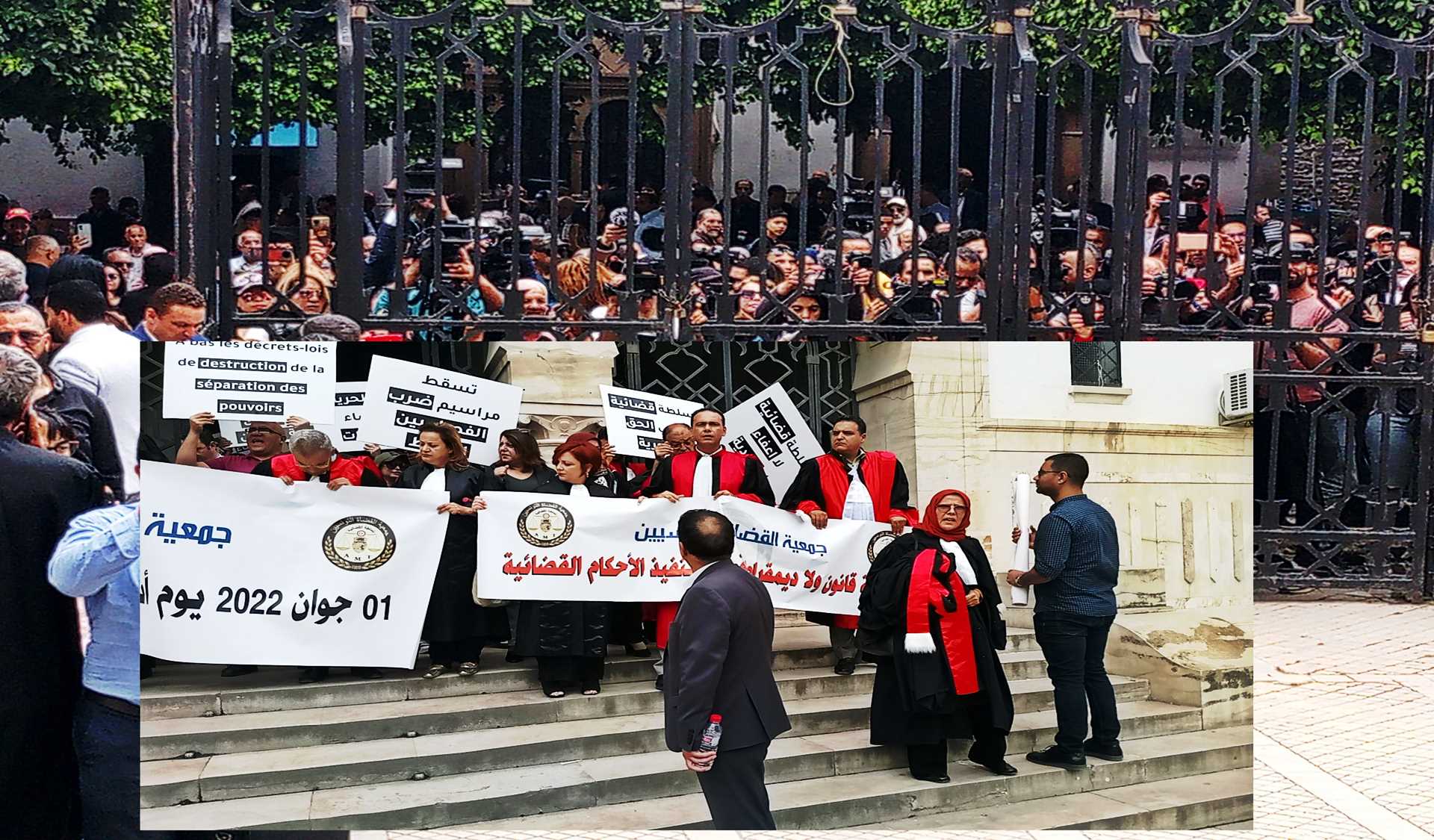 الذكرى الأولى لـ”مجزرة القضاة”: مظلمة تخيّم على مناخ ترهيب قضاة تونس