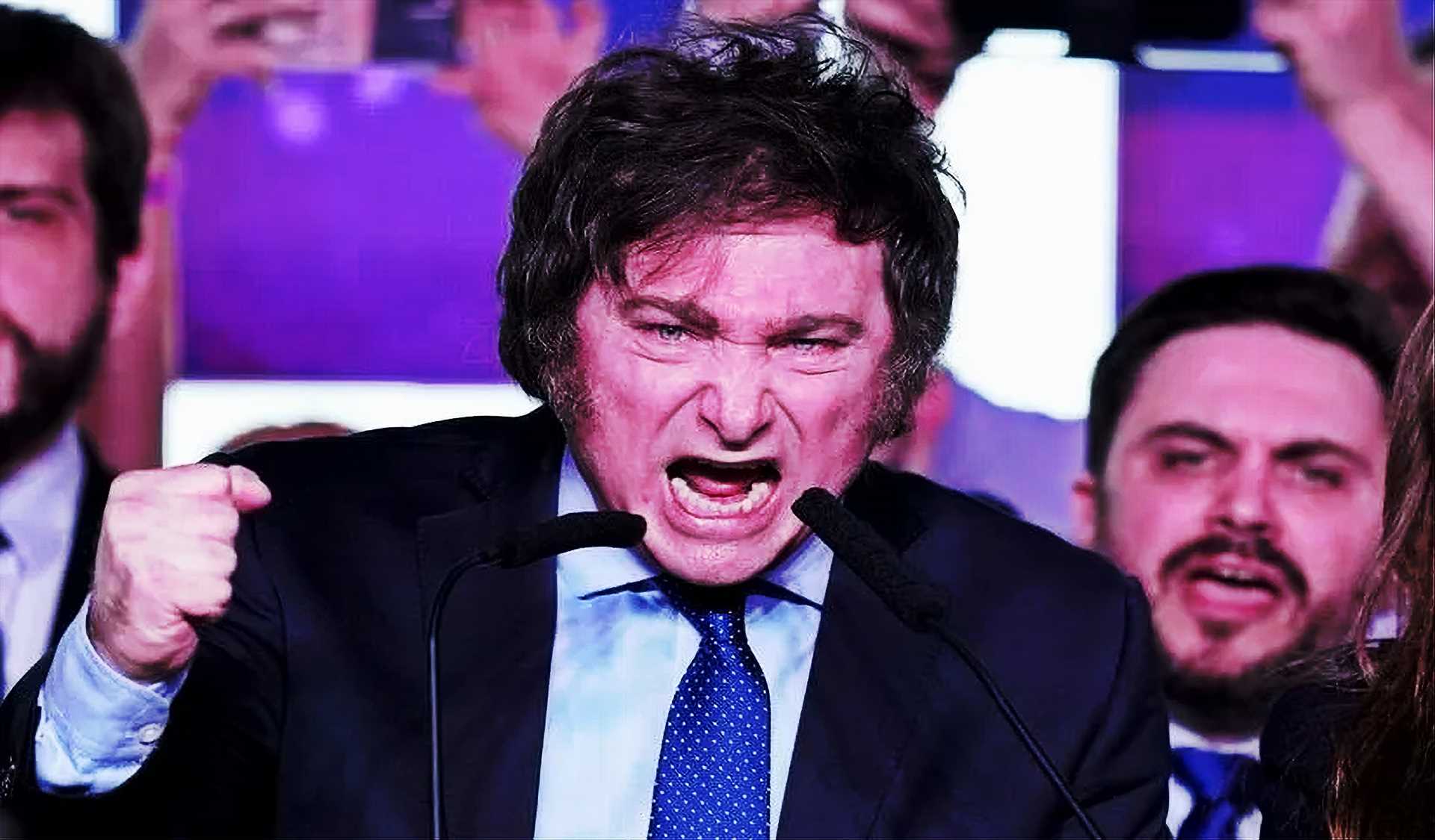 « Au milieu de vos draps. » Pornographie politique…Milei est élu chef de l’État argentin !!!