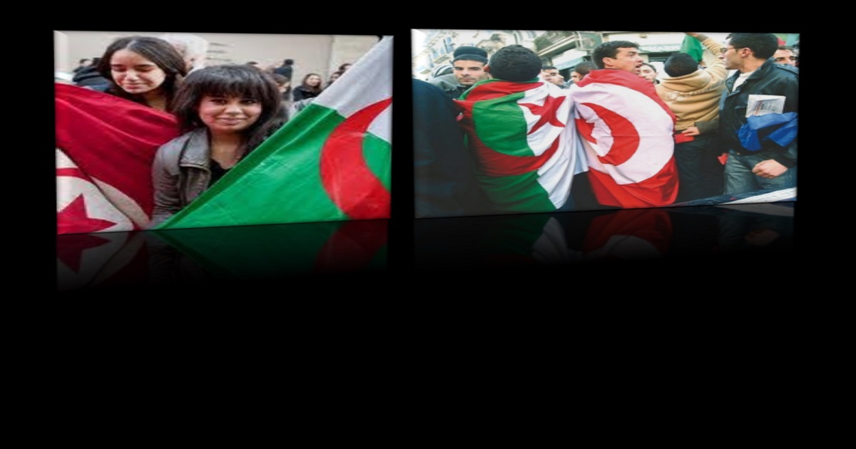 One, two, three, viva l’Algérie, le Maroc, la Tunisie et le Maghreb aussi !