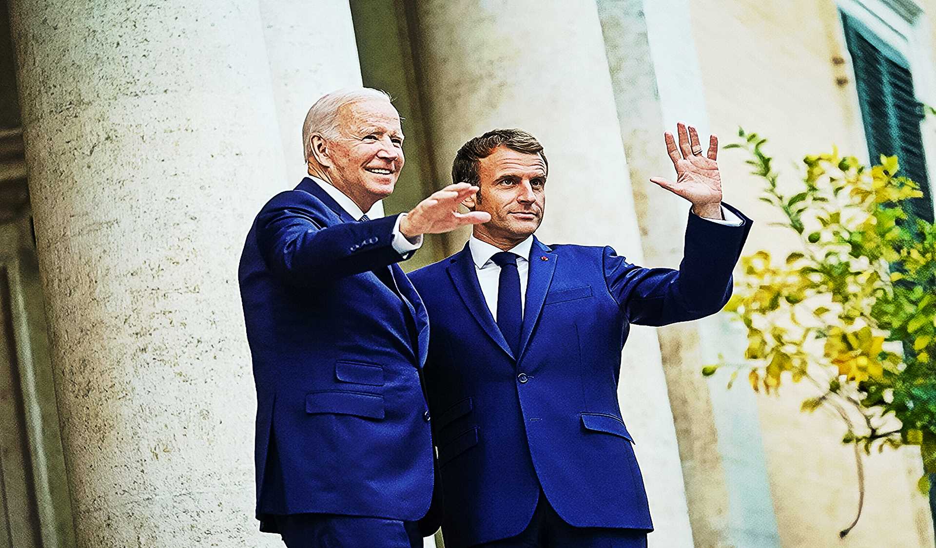 Loin des caméras, la réunion Macron-Biden est plus dure qu’il n’y paraît