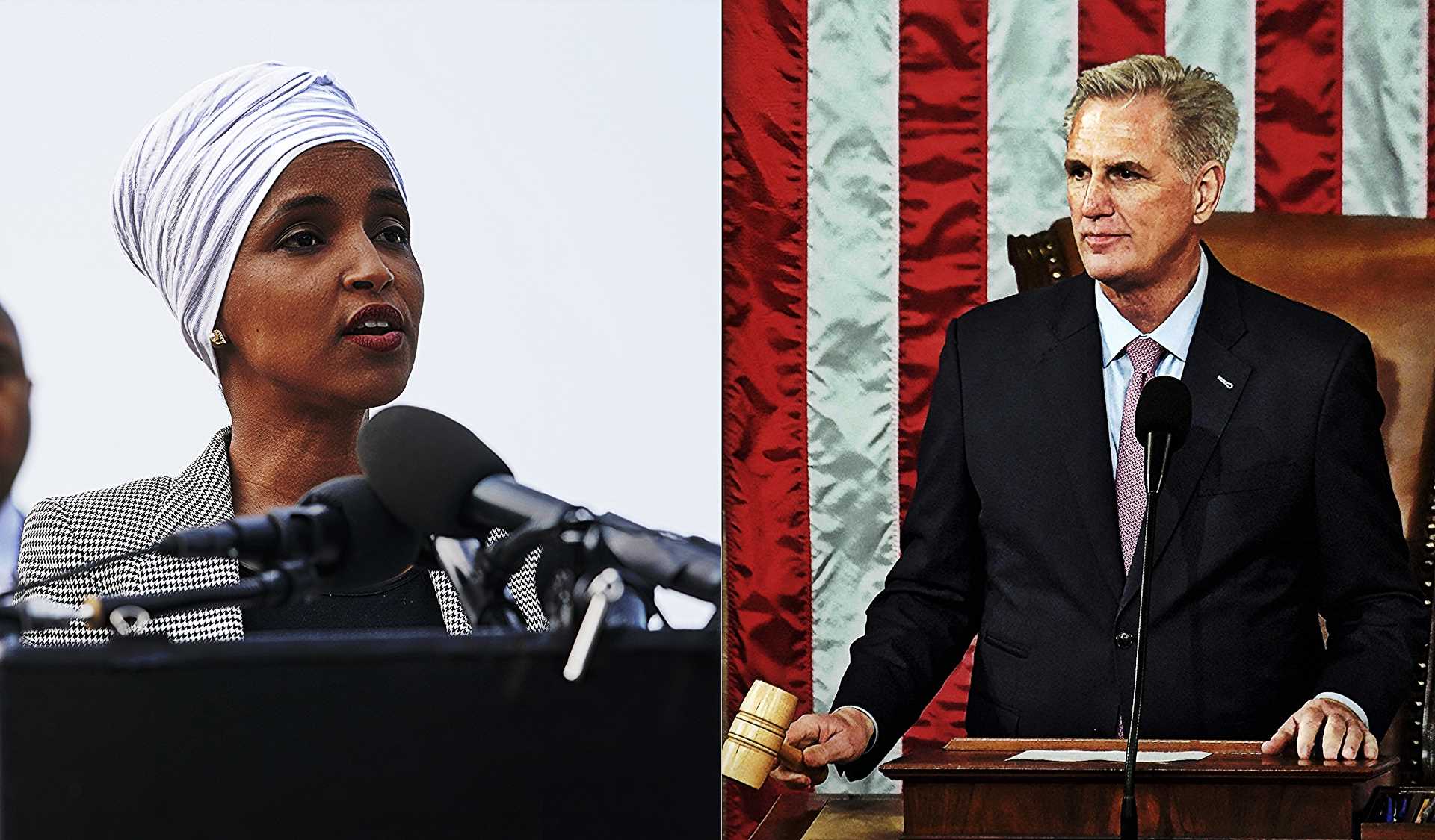 Ilhan Omar dans le collimateur faucons républicains et de Kevin McCarthy