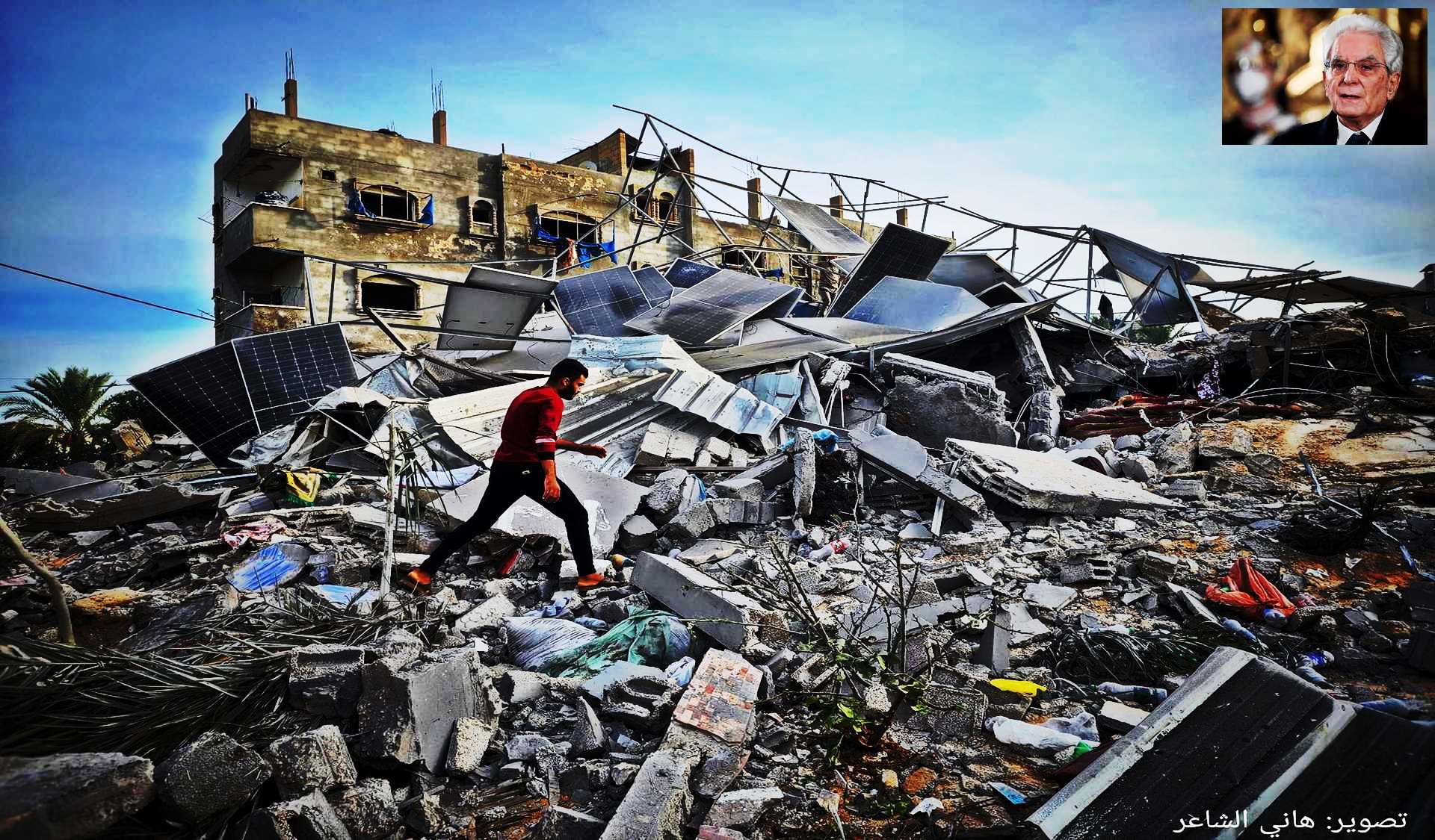 L’extermination de Gaza et le silence du président Mattarella
